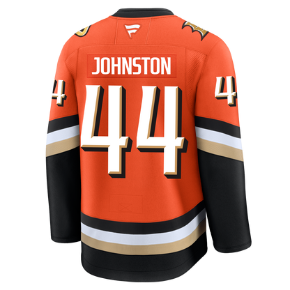 Ross Johnston Anaheim Ducks Fanatics Premium Home Jersey