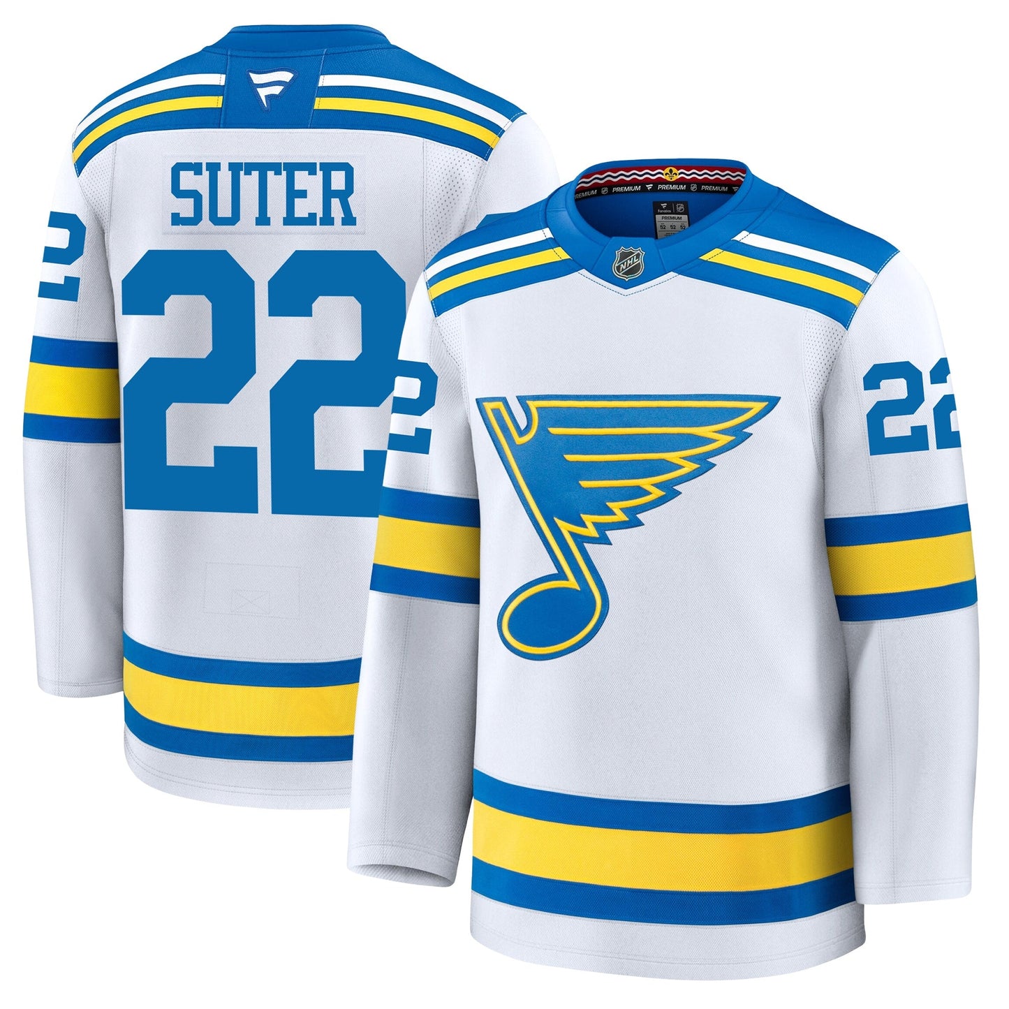 Ryan Suter St Louis Blues Fanatics Away Premium Jersey