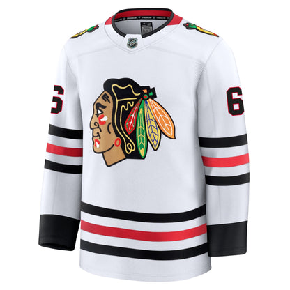 Sam Rinzel Chicago Blackhawks Fanatics Premium Away Jersey