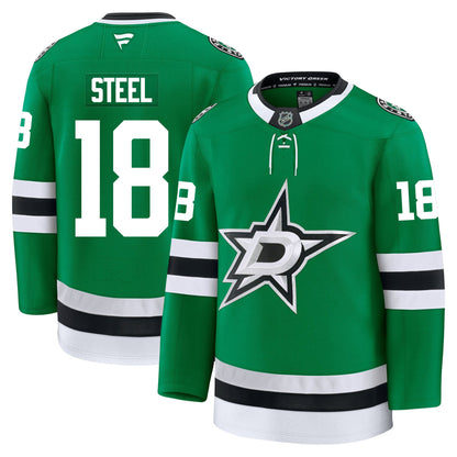 Sam Steel Dallas Stars Fanatics Premium Home Jersey