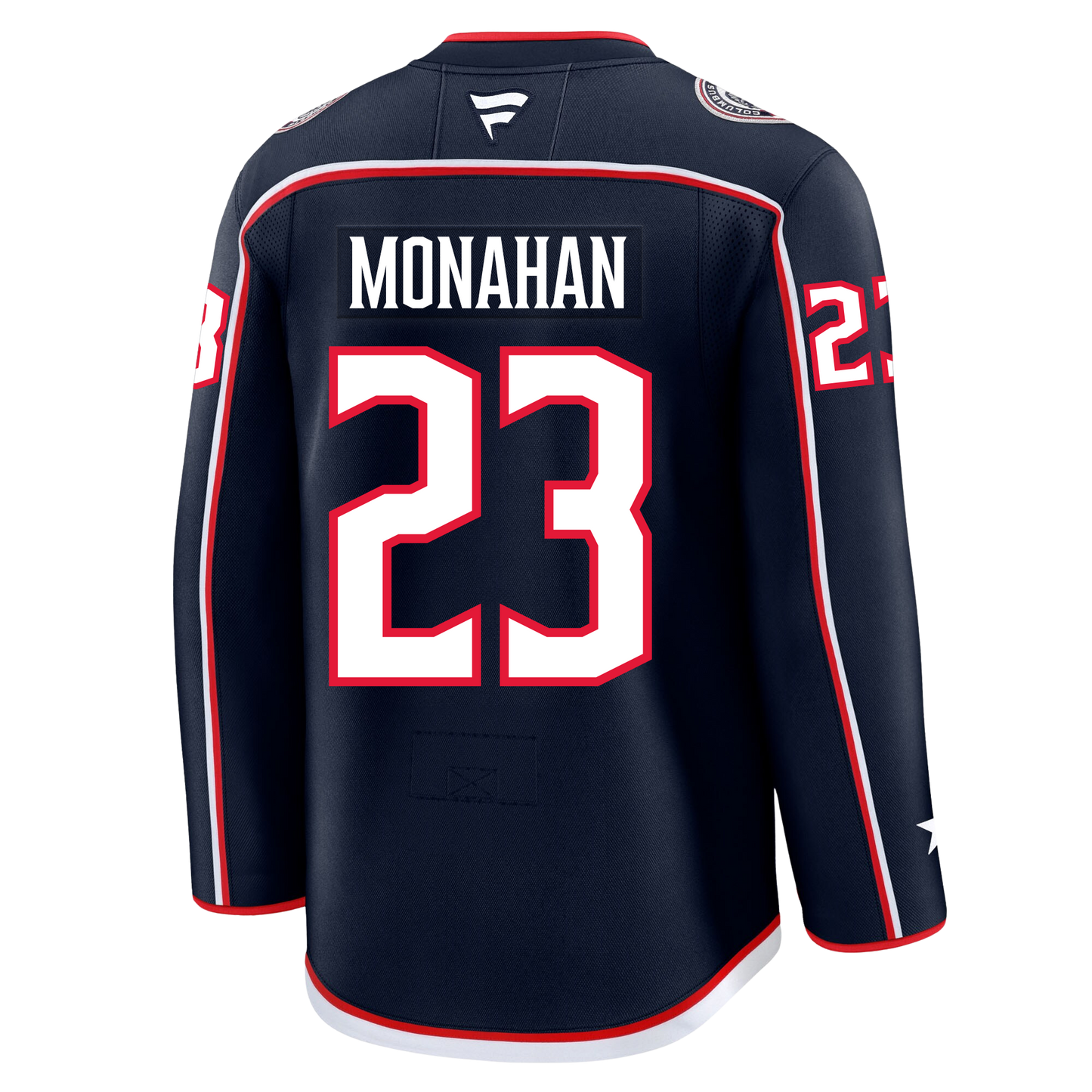 Sean Monahan Columbus Blue Jackets Fanatics Premium Home Jersey