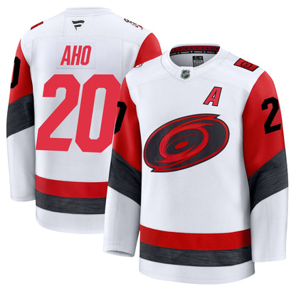 Sebastian Aho Carolina Hurricanes Fanatics Away Premium Jersey