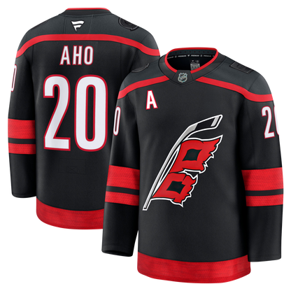 Sebastian Aho Carolina Hurricanes Fanatics Premium Home Jersey