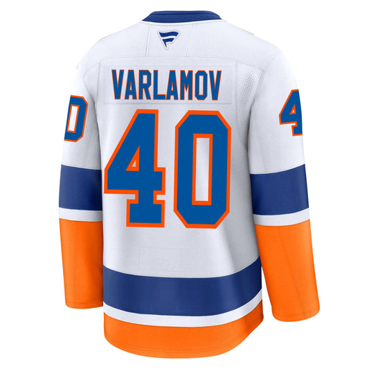 Semyon Varlamov New York Islanders Fanatics Premium Away Jersey