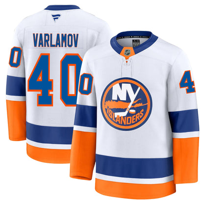Semyon Varlamov New York Islanders Fanatics Premium Away Jersey
