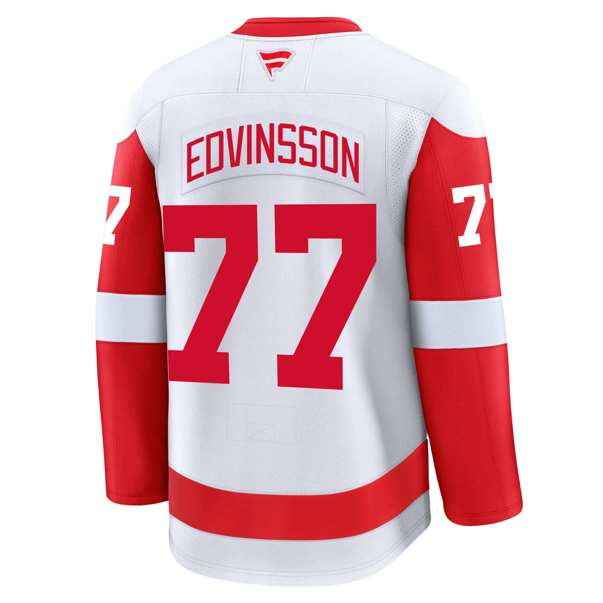 Simon Edvinsson Detroit Red Wings Fanatics Premium Away Jersey