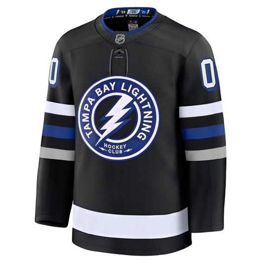 Customizable Tampa Bay Lightning 2024 Fanatics Premium Official NHL THIRD ALTERNATE Jersey