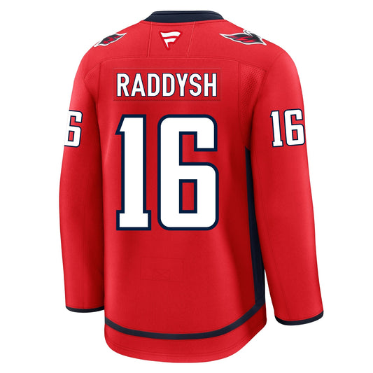 Taylor Raddysh Washington Capitals Fanatics Premium Home Jersey