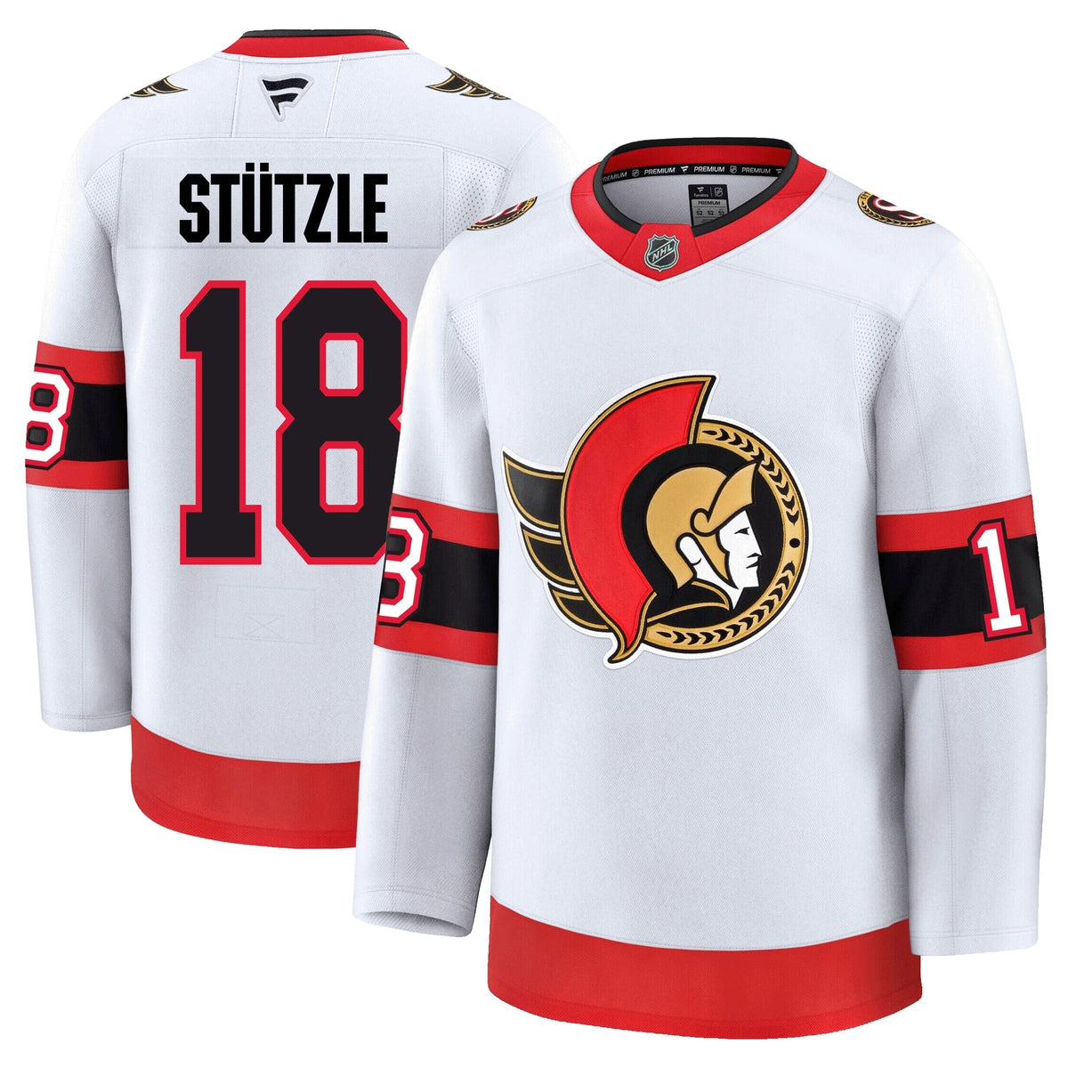 Tim Stützle Ottawa Senators Fanatics Premium Away Jersey