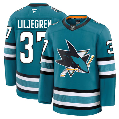 Timothy Liljegren San Jose Sharks Fanatics Premium Home Jersey