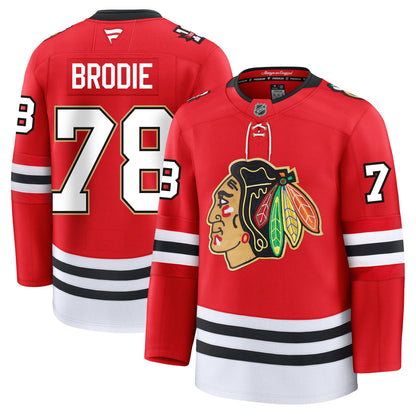 Tj Brodie Chicago Blackhawks Fanatics Centennial Premium Jersey