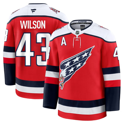 Tom Wilson Washington Capitals Fanatics Alternate Premium Jersey