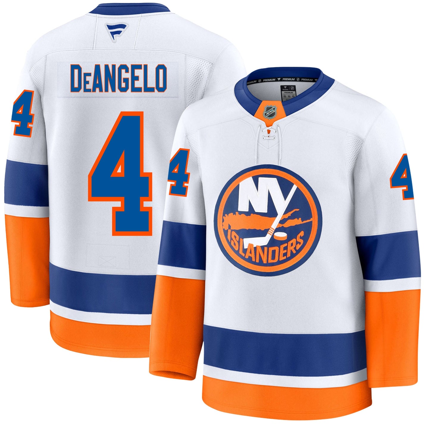 Tony Deangelo New York Islanders Fanatics Premium Away Jersey