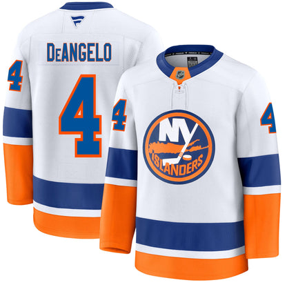 Tony Deangelo New York Islanders Fanatics Premium Away Jersey