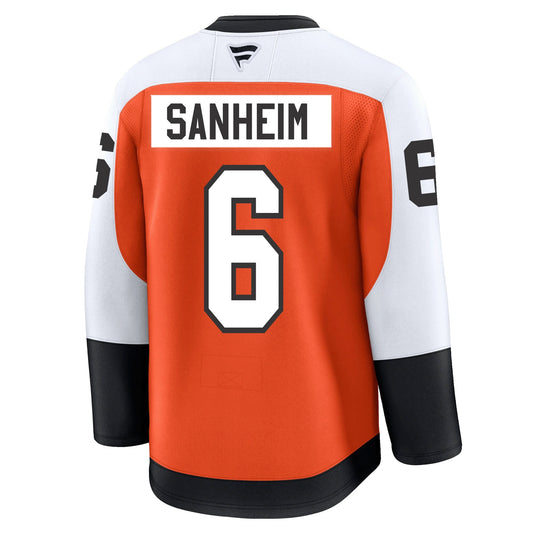 Travis Sanheim Philadelphia Flyers Fanatics Premium Home Jersey