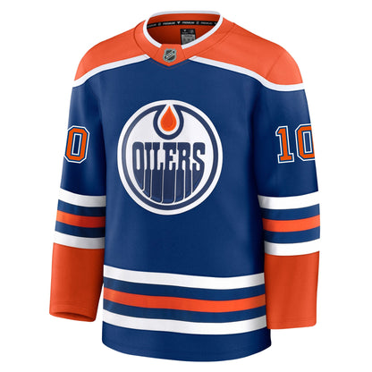 Trent Frederic Edmonton Oilers Fanatics Premium Home Jersey