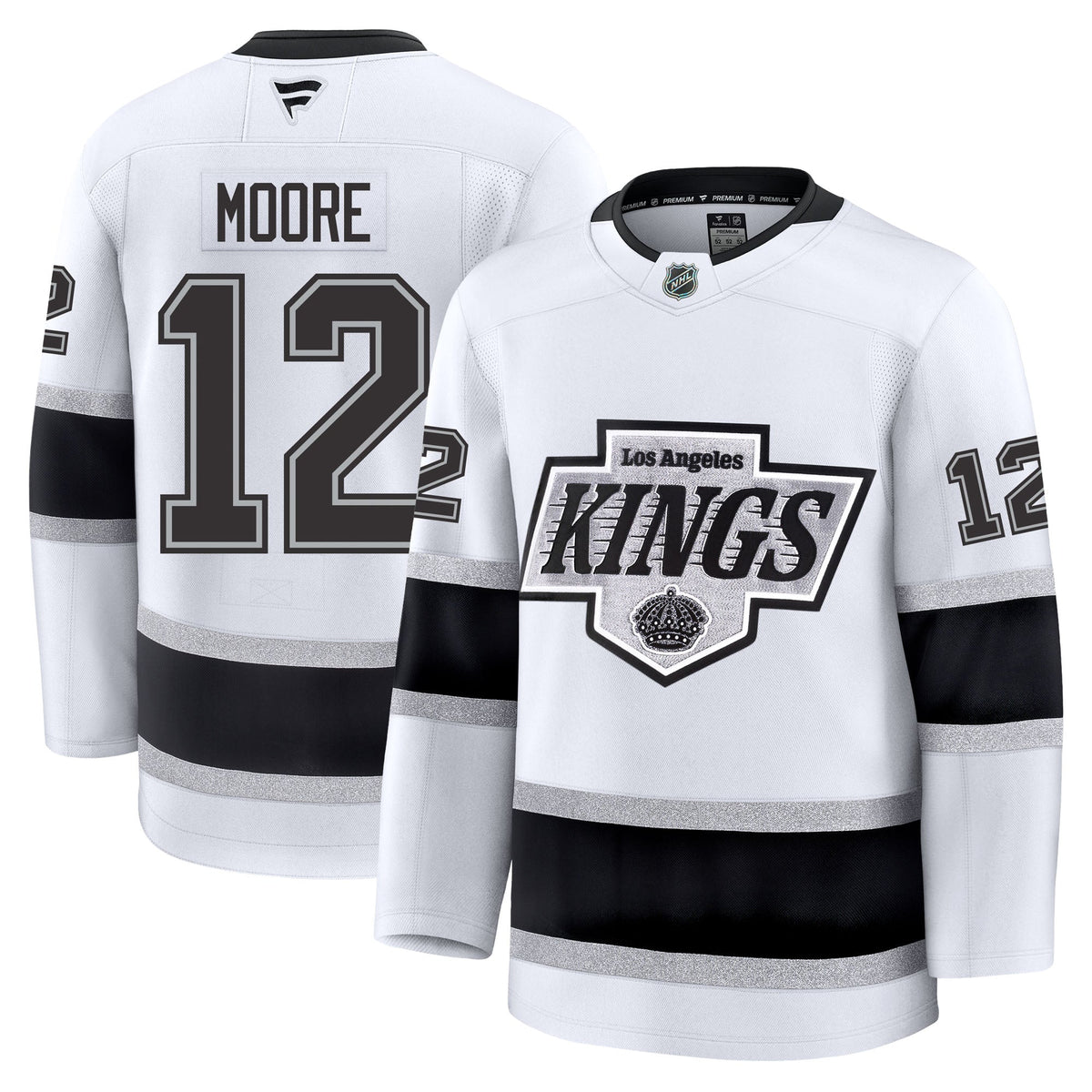 Trevor Moore Los Angeles Kings Fanatics Premium Away Jersey