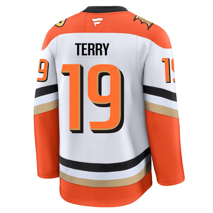 Troy Terry Anaheim Ducks Fanatics Premium Away Jersey