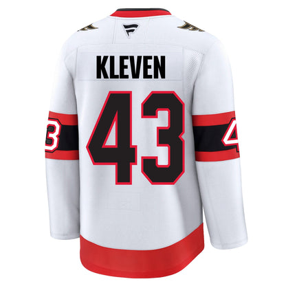 Tyler Kleven Ottawa Senators Fanatics Premium Away Jersey