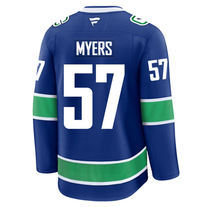 Tyler Myers Vancouver Canucks Fanatics Premium Home Jersey