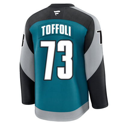 Tyler Toffoli San Jose Sharks Fanatics Alternate Premium Jersey