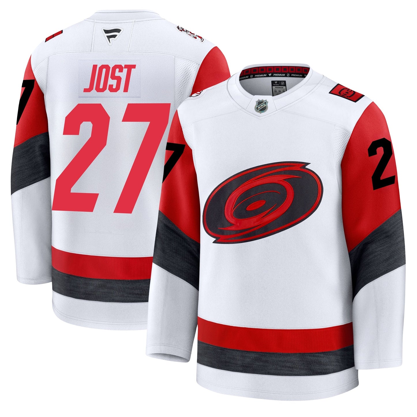 Tyson Jost Carolina Hurricanes Fanatics Away Premium Jersey