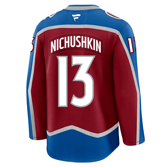 Valeri Nichushkin Colorado Avalanche Fanatics Premium Home Jersey