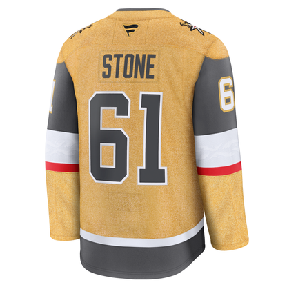 Mark Stone Vegas Golden Knights With 2026 Stanley Cup Final Patch Fanatics Premium Home Jersey