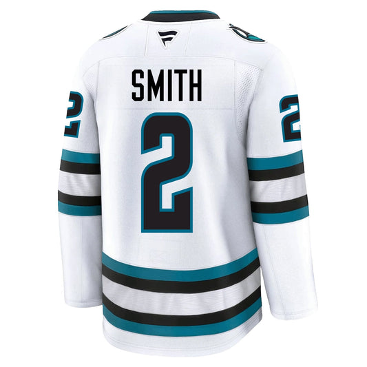 Will Smith San Jose Sharks Fanatics Premium Away Jersey