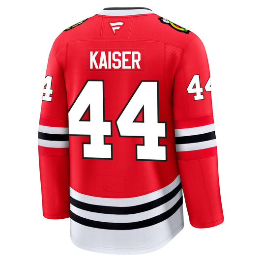 Wyatt Kaiser Chicago Blackhawks Fanatics Premium Home Jersey