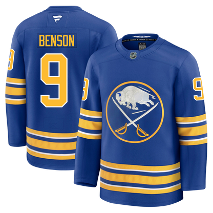 Zach Benson Buffalo Sabres Fanatics Premium Home Jersey