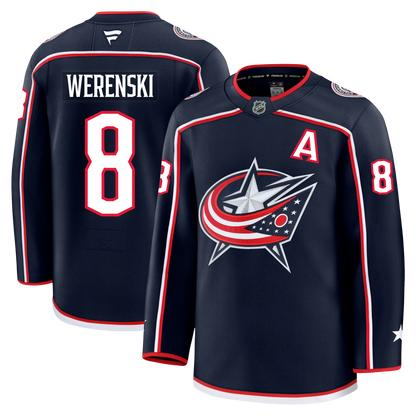 Zach Werenski Columbus Blue Jackets Fanatics Premium Home Jersey