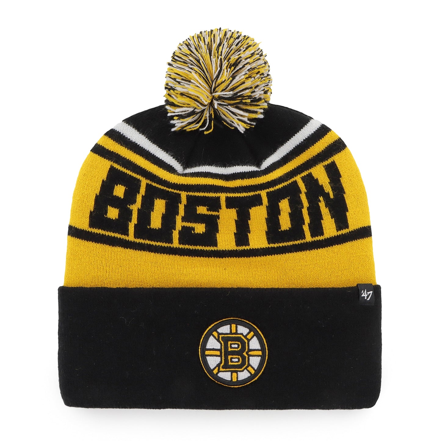 Boston Bruins '47 Brand NHL Stylus Cuff Knit Hat