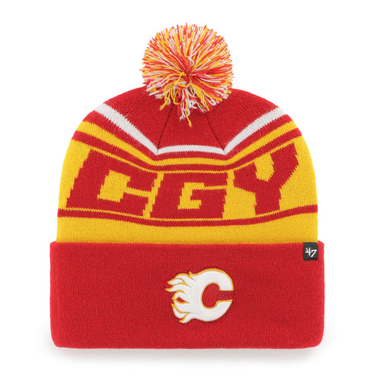 Calgary Flames '47 Brand NHL Stylus Cuff Knit Hat