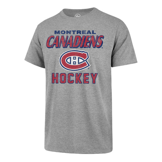 Original Six NHL 47 Brand Men's Grey Echo T-Shirt — Maison Sport