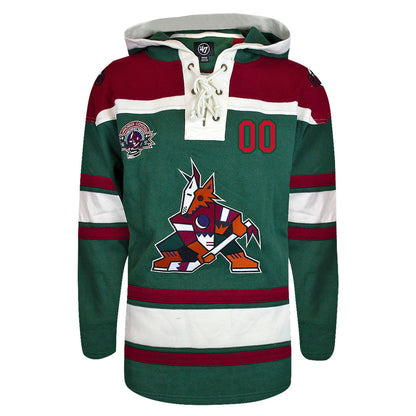 Customizable Arizona Coyotes 47' Retro Superior Lacer Hoody