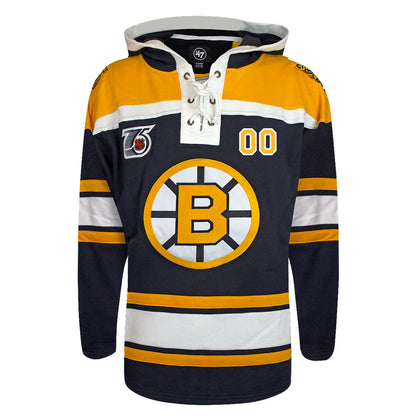 Customizable Boston Bruins 47' Retro Superior Lacer Hoody