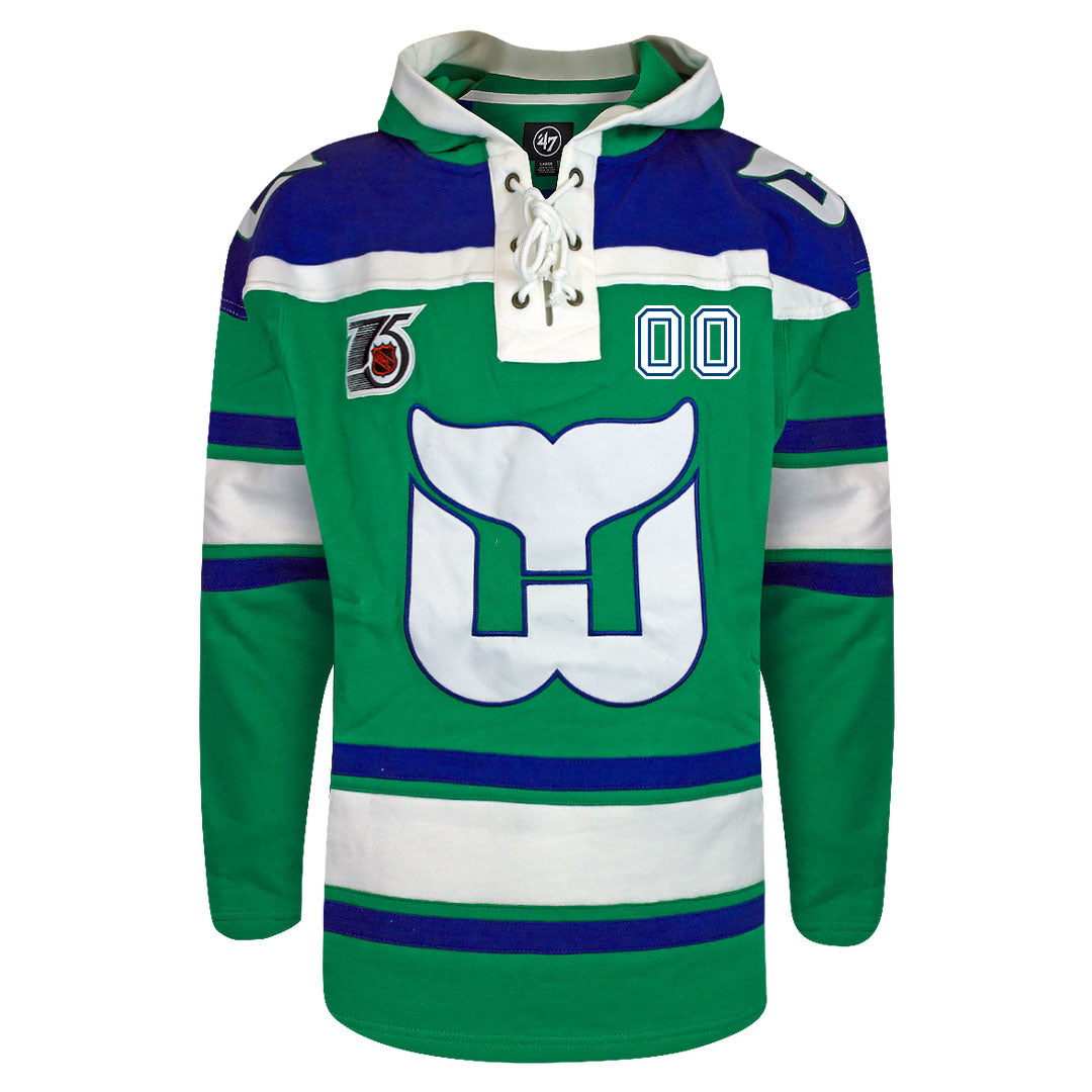 Customizable Hartford Whalers 47' Retro Superior Lacer Hoody