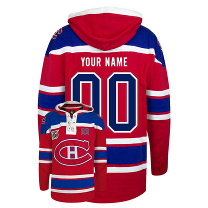 Customizable Montreal Canadiens 47' Retro Superior Lacer Hoody