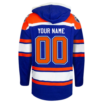 Customizable Edmonton Oilers 47' Retro Superior Lacer Hoody