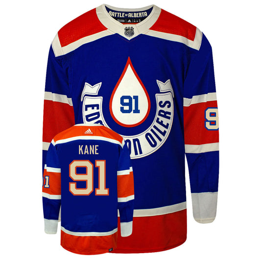 Evander Kane Heritage Classic Edmonton Oilers 2023 Adidas Primegreen Jersey