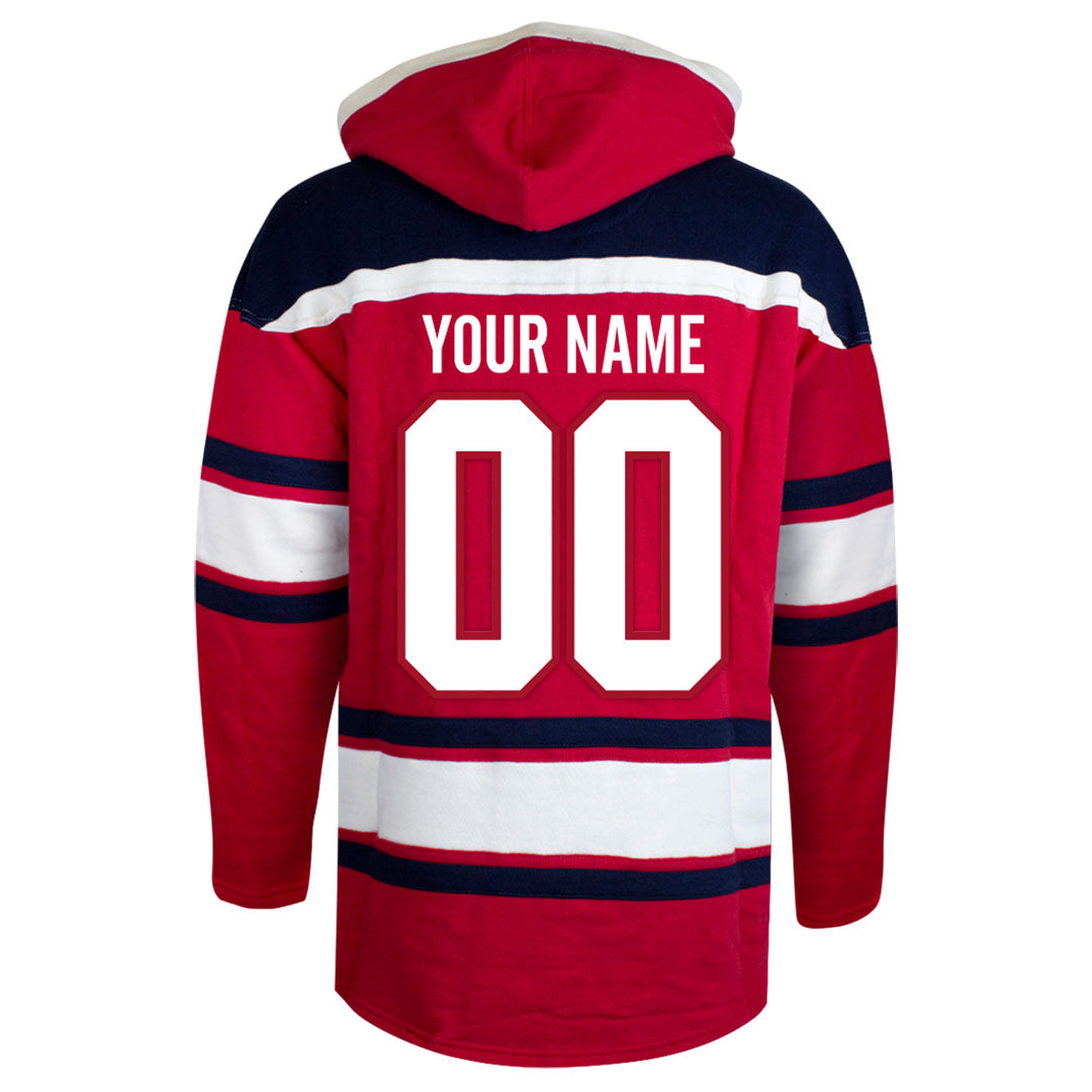 Customizable Montreal Canadiens 47' Fleece Lacer Hoody