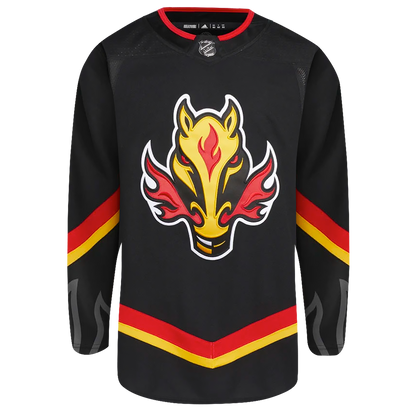 Customizable Calgary Flames Adidas Primegreen Authentic NHL Hockey Jersey