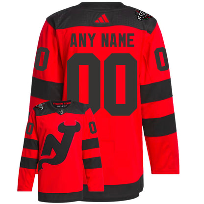 New Jersey Devils Stadium Series Jersey Customization - SEND IN ONLY