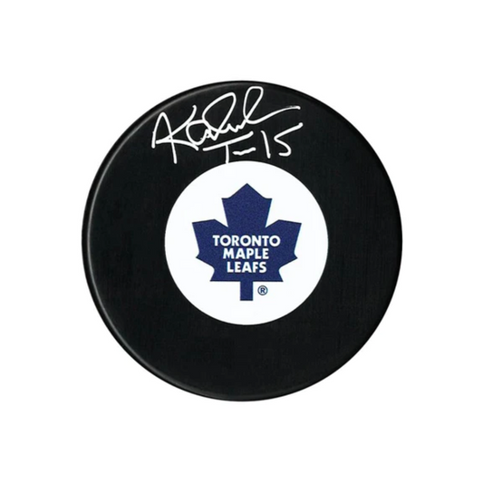 COJO 2023 Maple Leafs Tomas Kaberle Autographed Puck