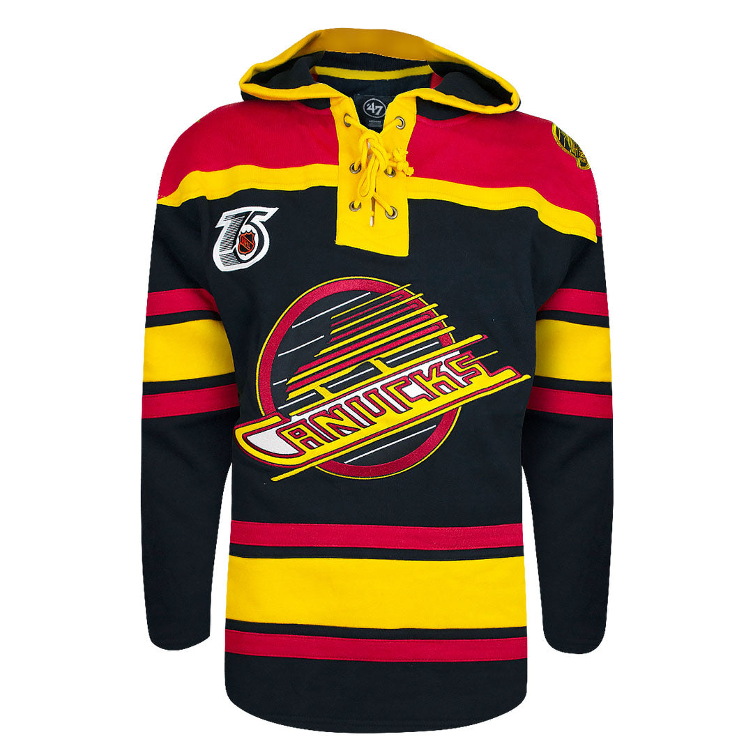 Customizable Vancouver Canucks 47' Retro Superior Lacer Hoody