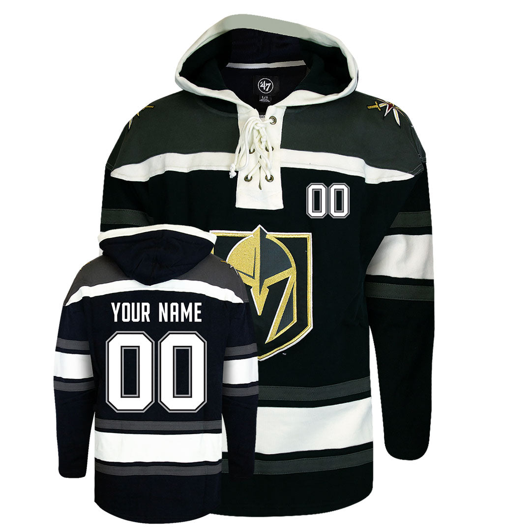 Customizable Vegas Golden Knights 47' Fleece Lacer Hoody