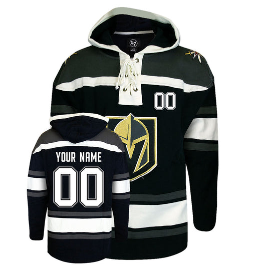 Customizable Vegas Golden Knights 47' Fleece Lacer Hoody