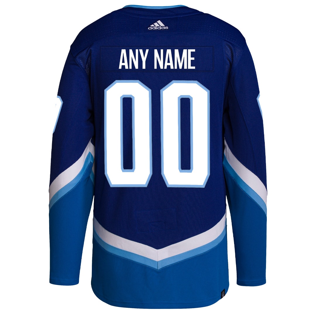 2022 Blue All-Star Authentic adidas NHL Primegreen Blank Hockey