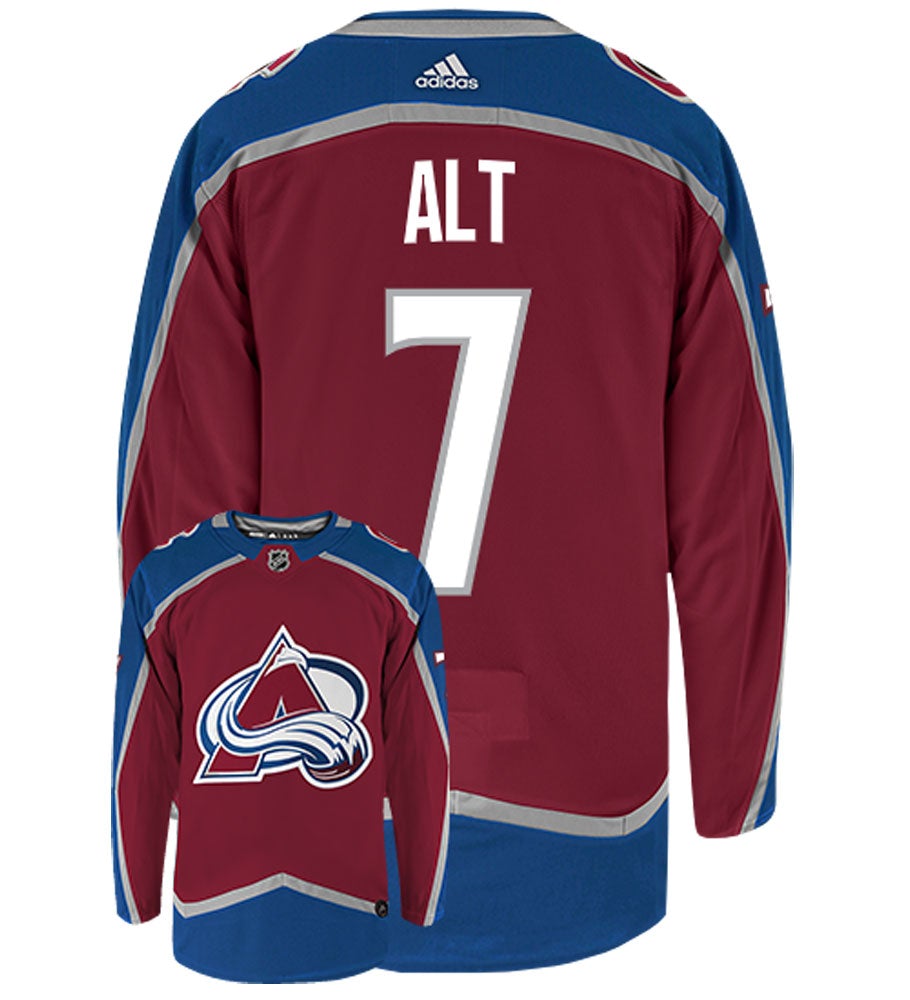 Mark Alt Colorado Avalanche Adidas Authentic Home NHL Jersey